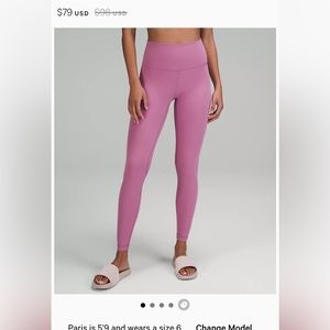 NWT Lululemon HR Aligns 28”